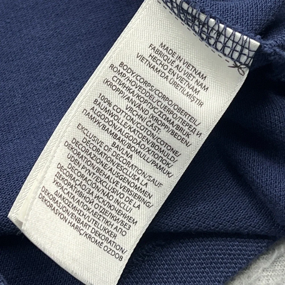 Polo Ralph Lauren Pique Shirt Mens Medium Blue Custom Slim Fit Knit Tipped Trim